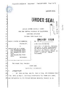 Document 1  Case 8:09-crUA Filed