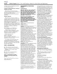 88th United States Congress / Clean Air Act / Climate change in the United States / Environment / United States / Title 40 of the Code of Federal Regulations / National Ambient Air Quality Standards / Submittals / Session Initiation Protocol / Air pollution in the United States / United States Environmental Protection Agency / Environment of the United States