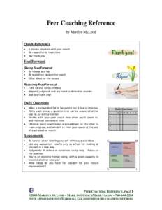 Microsoft Word - Peer-coaching-reference.doc