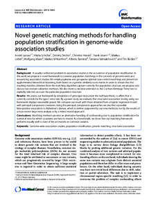 Lacour et al. BMC Bioinformatics[removed]:84 DOI[removed]s12859[removed]RESEARCH ARTICLE  Open Access