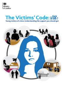 The Victims’ Code:  Young victims of crime: Understanding the support you should get If you’re a victim of crime, support and information is available to help