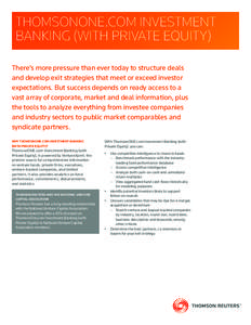 Private equity / Venture capital / Investment banking / Equity co-investment / AltAssets / Private equity in the 2000s / Financial economics / Investment / Finance