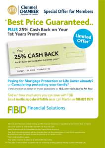 FBD FS Irish Life Cash Back A2 Jan11 Clonmel Chamber 1