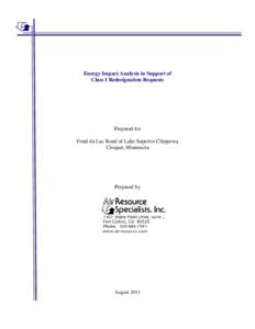 Microsoft Word - Fond du Lac Technical Report _Master Copy - Aug 2011_.doc