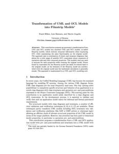 Unified Modeling Language / ISO standards / Object Constraint Language / ECO / Object Process Methodology / Object diagram / Class diagram / Postcondition / Design by contract / Sequence diagram / Conceptual model