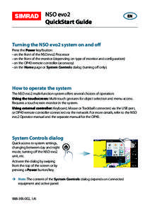  NSO evo2 QuickStart Guide