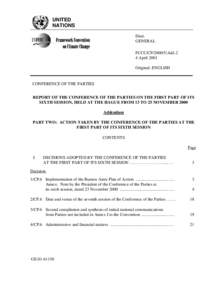 Climate change / Carbon finance / Emissions reduction / The Adaptation Fund / Global Environment Facility / Kyoto Protocol / Supplementarity / Certified Emission Reduction / Clean Development Mechanism / United Nations Framework Convention on Climate Change / Environment / Climate change policy