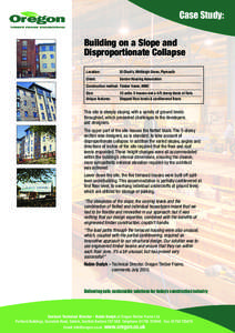 Case Study: Building on a Slope and Disproportionate Collapse Location:  St Chad’s, Whitleigh Green, Plymouth