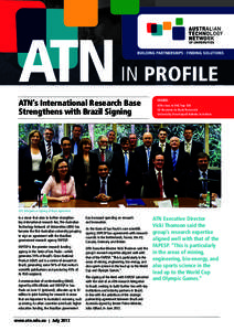 ATN’s International Research Base Strengthens with Brazil Signing INSIDE: ATN rises in THE TopReasons to Back Research