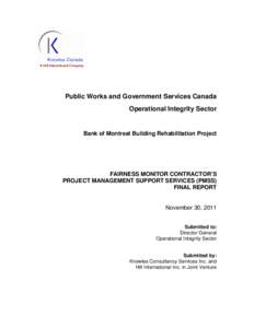 Public Works and Government Services Canada