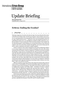 Microsoft Word - B100 Eritrea - Ending the Exodus