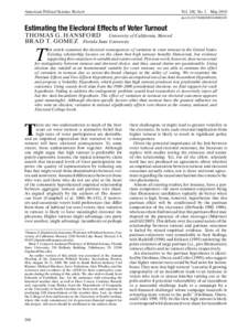 American Political Science Review  Vol. 104, No. 2 May 2010