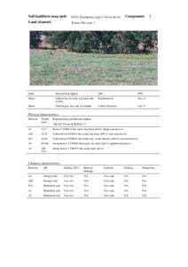 back Soil landform map unit: Land element: FLP2; Floodplain, type 2, Ovens River