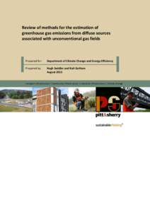 Fuel gas / Air dispersion modeling / Atmospheric methane / Methane / Greenhouse gas / Shale gas / Emission intensity / Natural gas / Fugitive emissions / Air pollution / Atmosphere / Pollution