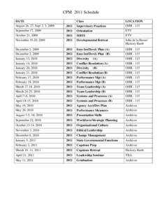 Microsoft Word - CPM 2011 Calendar