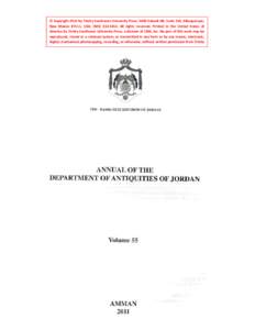 © Copyright 2012 by Trinity Southwest University Press, 5600 Eubank NE, Suite 130, Albuquerque, New Mexico 87111, USA; ([removed]All rights reserved. Printed in the United States of America by Trinity Southwest Un