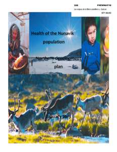 Health of the Nunavik population Northern development plan