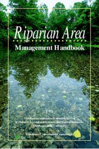 Riparian Area .................... Management Handbook  E-952
