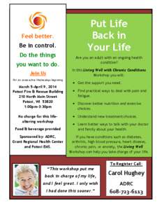 Microsoft Word - Living Well Flyer for Potosi