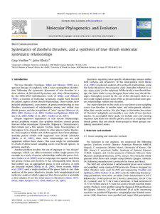 Molecular Phylogenetics and Evolution[removed]–381  Contents lists available at ScienceDirect