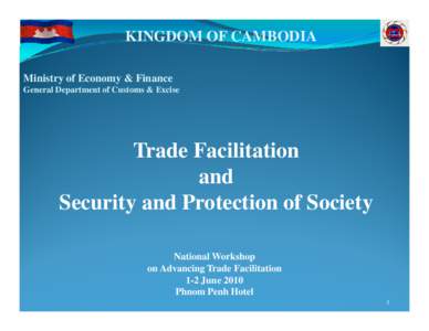 Microsoft PowerPoint - Advancing Trade Facilitation 1-2 June 10 at Phnom Penh Hotel (UNESCAP) [Compatibility Mode]