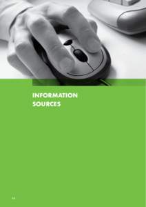 Information sources 64  GREEN GROWTH IN THE CZECH REPUBLIC