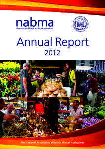 nabma the voice of local authority markets Annual Report 2012