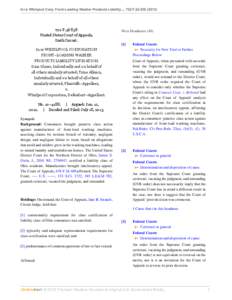 In re Whirlpool Corp. Front-Loading Washer Products Liability..., 722 F.3d[removed]F.3d 838 United States Court of Appeals, Sixth Circuit.