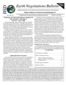 WSSD+5 FINAL IISD  Earth Negotiations Bulletin