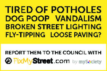 TI REDOFPOTHOLES DOGPOOP VANDALI SM