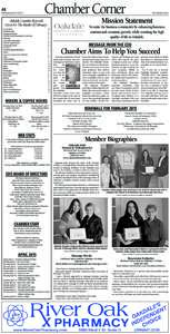 Chamber Corner  A8 Wednesday, March 18,2015