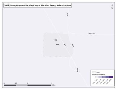 ´  CR[removed]Unemployment Rate by Census Block for Berea, Nebraska Area