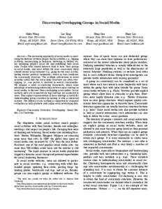 Algebraic graph theory / Network theory / Data mining / Cluster analysis / Community structure / Clustering coefficient / Fuzzy clustering / Spectral clustering / K-means clustering / Statistics / Graph theory / Mathematics