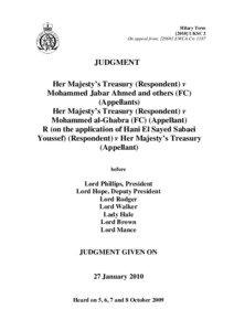 Al-Qaeda / Taliban / United Nations Act / United Nations Security Council / Al-Qaida and Taliban Sanctions Committee / Anti-terrorism /  Crime and Security Act / United Nations Charter / Order in Council / Terrorism Acts / Law / International relations / Politics