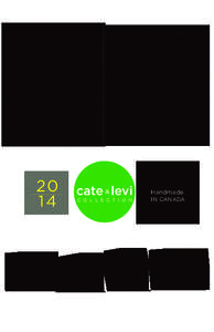 Cate and Levi catalog 2014