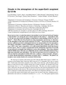 Extrasolar planets / Transiting extrasolar planets / Spectroscopy / Hot Jupiters / Light sources / GJ 1214 b / European Southern Observatory / Hubble Space Telescope / HD 209458 b / Astronomy / Planetary science / Exoplanetology