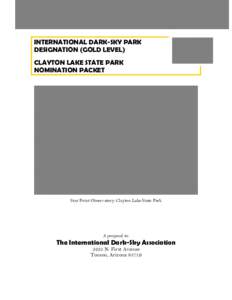 INTERNATIONAL DARK-SKY PARK DESIGNATION (GOLD LEVEL)