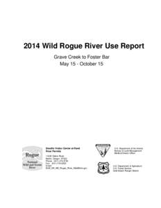2014 Rogue River Use Report