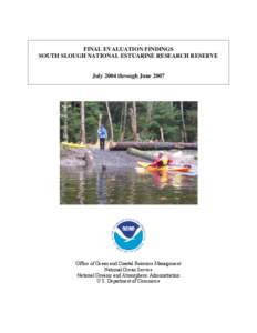 National Estuarine Research Reserve / Slough / Coastal Zone Management Act / Oregon Department of State Lands / Federal Reserve System / Charleston /  Oregon / Elkhorn Slough / Protected areas of the United States / Geography of the United States / South Slough National Estuarine Research Reserve