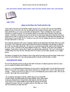 God in Christianity / Christian soteriology / Atonement in Christianity / Christology / Salvation / Unlimited atonement / Son of God / Jesus / Eternal life / Christianity / Christian theology / Religion