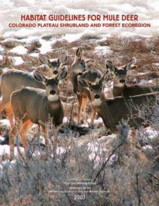 THE AUTHORS: BRUCE E. WATKINS COLORADO DIVISION OF WILDLIFE 2300 S. TOWNSEND AVENUE MONTROSE, CO 81401, USA