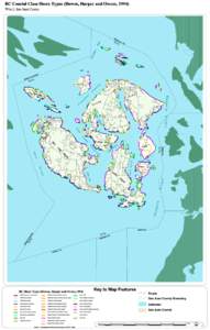 BC Coastal Class Shore Types (Howes, Harper and Owens, 1994) Wria 2, San Juan County ary  Pass