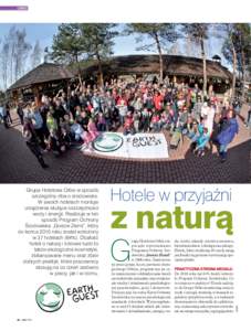 ORBIS  44 | MAJ 2011 Hotele w przyjaźni