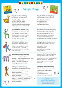 Learning / Letterland / Alphabet song