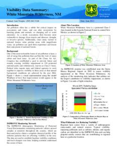 Visibility / Air pollution / Haze / Smog / Fog / Particulates / Mist / Wilderness / Clean Air Act / Atmospheric sciences / Meteorology / Pollution