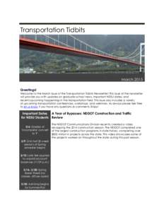 March 2015 | Transportation Tidbits