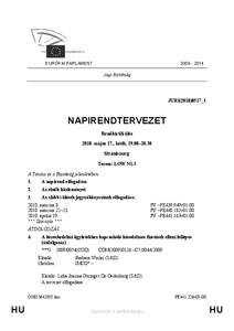 [removed]EURÓPAI PARLAMENT Jogi Bizottság  JURI(2010)0517_1