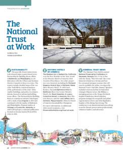 PRESERVATION|NATION  The National Trust at Work