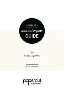 PAPERCUT’S  annual report GUIDE