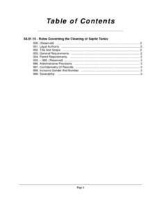 Pollution / Technology / Environmental engineering / Environmental soil science / Sanitation / Septic tank / Idaho Department of Environmental Quality / Sewage treatment / Sewage / Sewerage / Environment / Storage tanks